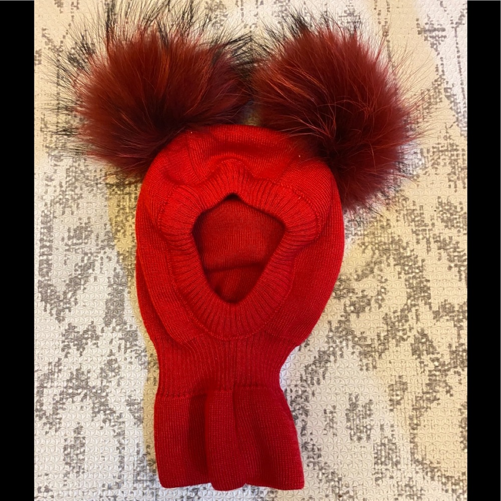 Maximo Made in Germany Hat With Pom Poms 12-18M